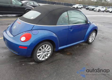 2008 Volkswagen New Beetle Se из США, поврежденный, VIN 3VWRG31Y48M403557